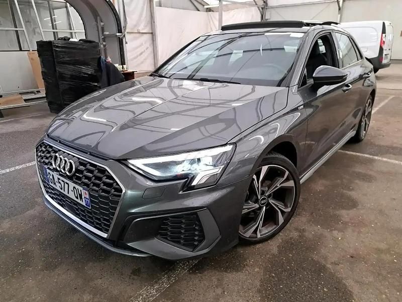 Gris Utilisé 2021 Audi A3 Sportback S-Line Break | 20 300 € - Image 1/4
