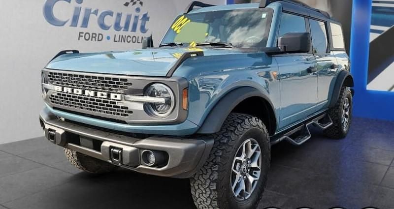 Bleu Utilisé 2022 Ford Bronco SUV | 63 576 € (Prix assez cher) - Image 1/4