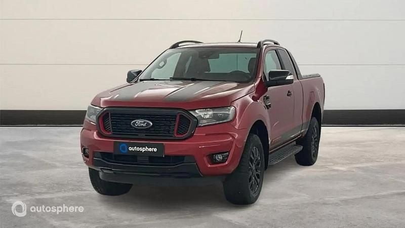 Rouge Utilisé 2022 Ford Ranger Pick-up | 36 990 € (Bon prix) - Image 1/4