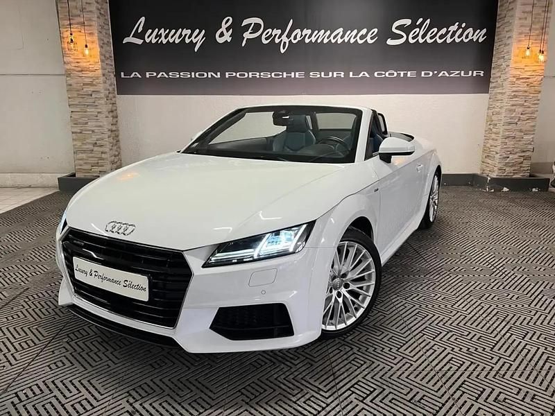 Blanc Utilisé 2016 Audi TT Roadster S-Line Cabriolet | 28 990 € - Image 1/4
