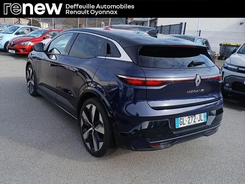 Occasion Renault Megane E-Tech Techno 161 kW (220 ch) 2022 Bleu Berline