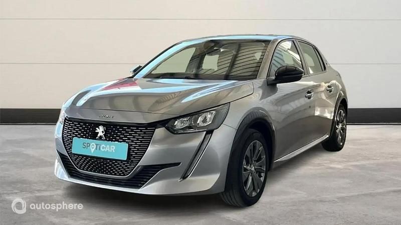 Gris Utilisé 2022 Peugeot e-208 Active Citadine | 15 999 € (Prix juste) - Image 1/4