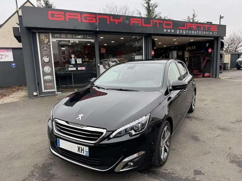 Noir Occasion 2017 Peugeot 308 Allure Berline | 7 990 € (Super prix) - Image 1/4