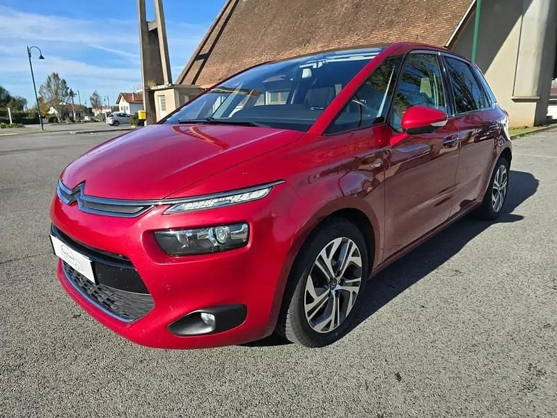 Rouge Occasion 2015 Citroën C4 Picasso Exclusive Monospace | 8 990 € (Super prix) - Image 1/4