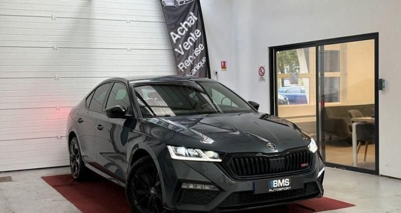 Gris Utilisé 2021 Skoda Octavia RS Berline | 31 490 € (Prix assez cher) - Image 1/4
