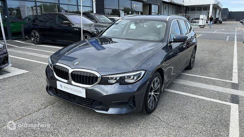 Gris Utilisé 2021 BMW 320 Sport Line Break | 28 799 € (Prix juste) - Image 1/4