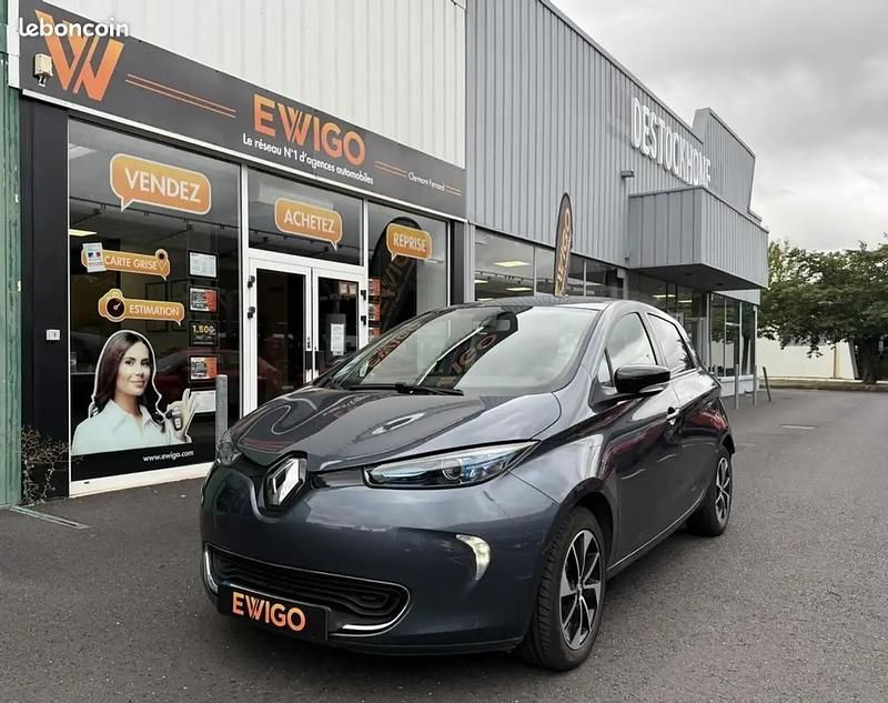 Gris Utilisé 2018 Renault Zoe Intens Citadine | 7 990 € (Prix juste) - Image 1/4