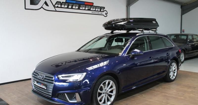 Bleu Occasion 2019 Audi A4 S-Line Break | 27 990 € (Prix juste) - Image 1/4