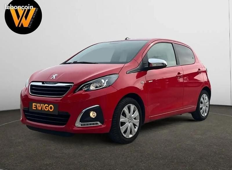 Rouge Occasion 2019 Peugeot 108 Style Citadine | 5 990 € (Super prix) - Image 1/4
