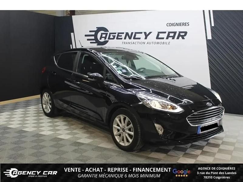 Noir Occasion 2019 Ford Fiesta Titanium Berline | 11 499 € (Bon prix) - Image 1/4