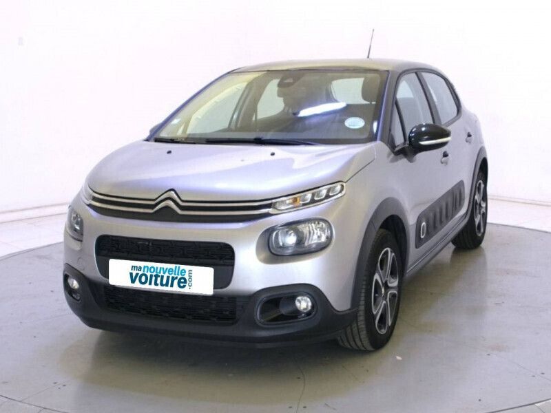 Gris Occasion 2020 Citroën C3 Shine Citadine | 11 990 € (Prix juste) - Image 1/4