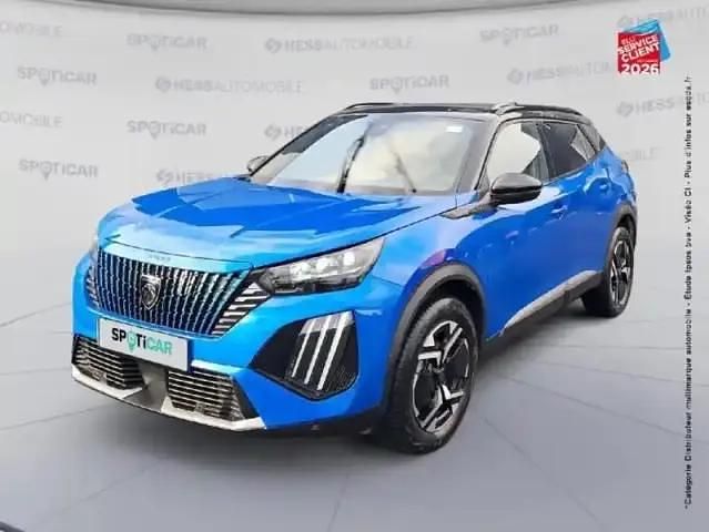 Bleu vertigo (s) Occasion 2024 Peugeot 2008 GT SUV | 22 499 € (Prix assez cher) - Image 1/4
