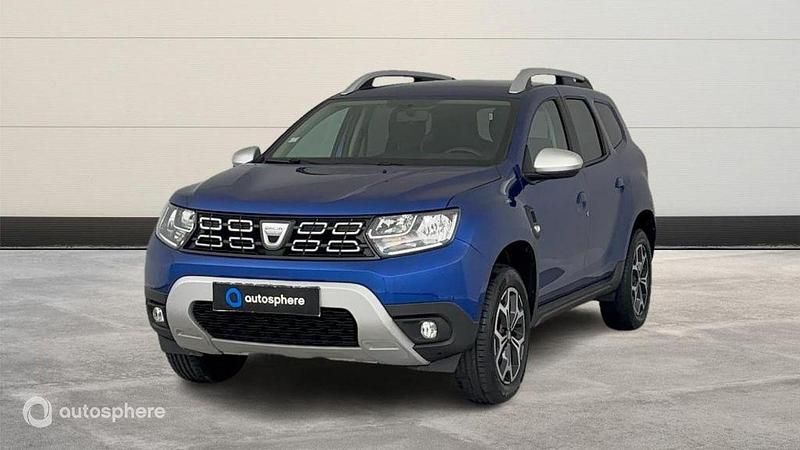 Bleu Occasion 2021 Dacia Duster Prestige SUV | 18 399 € (Prix juste) - Image 1/4