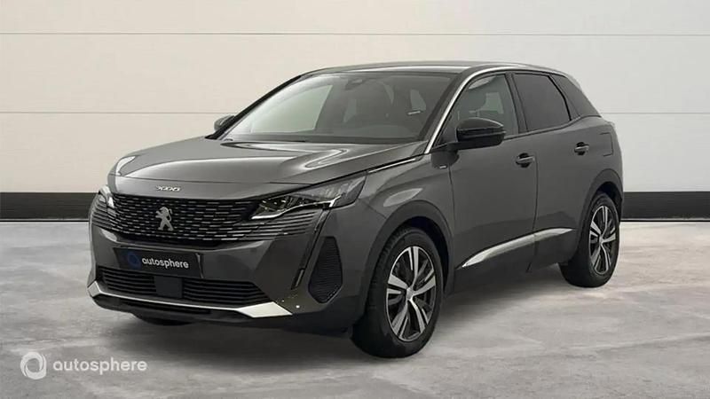 Gris Utilisé 2021 Peugeot 3008 Allure SUV | 21 999 € (Prix juste) - Image 1/4