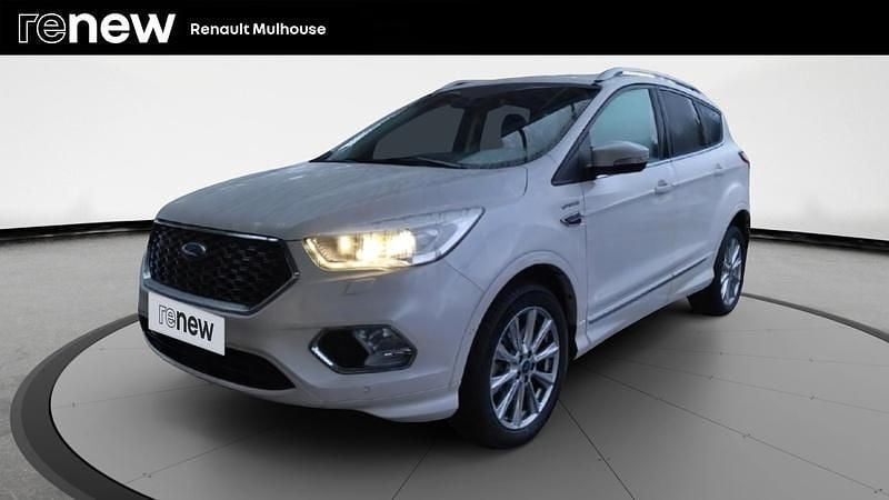 Blanc Occasion 2019 Ford Kuga Vignale SUV | 20 499 € (Bon prix) - Image 1/4