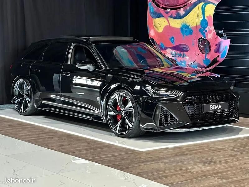 Noir Utilisé 2022 Audi RS6 Sport Break | 109 980 € (Prix juste) - Image 1/4
