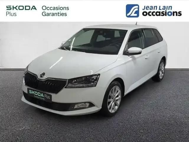 Blanc lune Utilisé 2020 Skoda Fabia Break | 15 990 € (Super prix) - Image 1/4