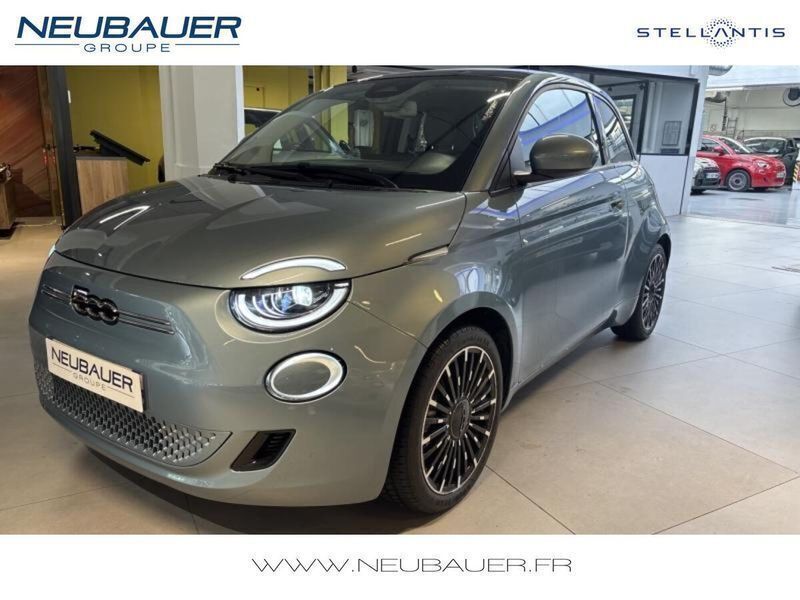 Mineral grey métal Utilisé 2021 Fiat 500e Berline | 15 970 € (Prix juste) - Image 1/4