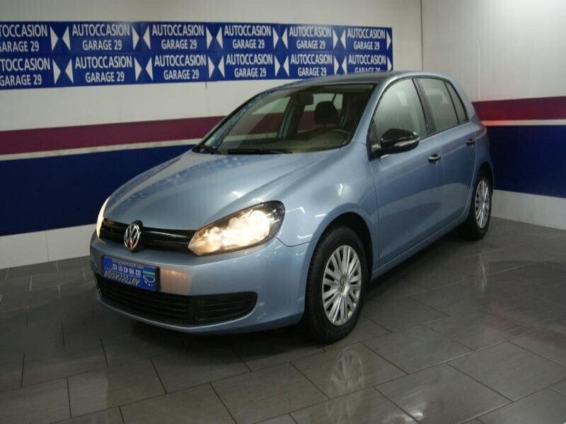 Bleu Utilisé 2010 VW Golf VI Trendline Berline | 11 490 € (Prix assez cher) - Image 1/4