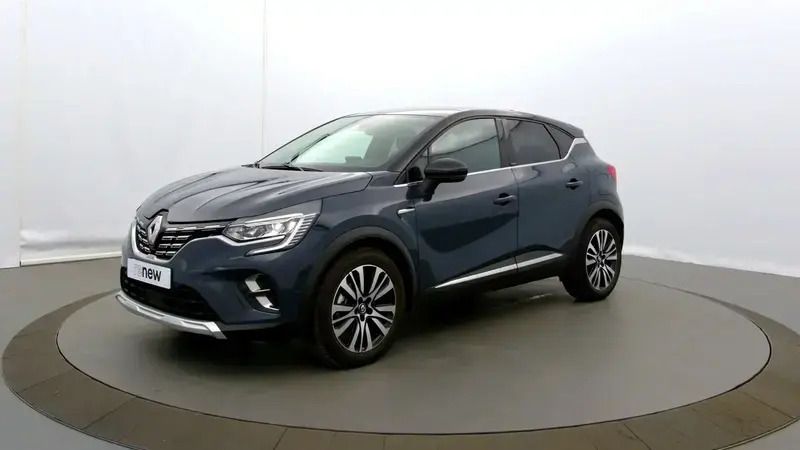 Bleu Utilisé 2021 Renault Captur Initiale Paris SUV | 22 490 € (Prix juste) - Image 1/4