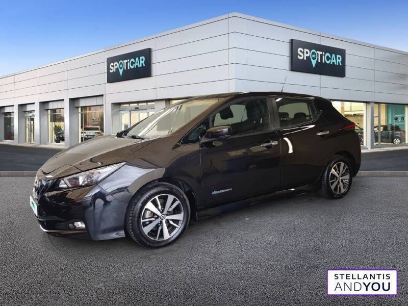 Noir Utilisé 2019 Nissan Leaf Acenta Citadine | 12 780 € (Prix juste) - Image 1/3