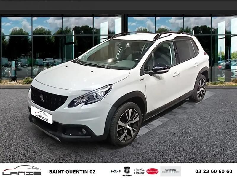 Blanc Utilisé 2016 Peugeot 2008 GT-line SUV | 9 990 € (Prix cher) - Image 1/4