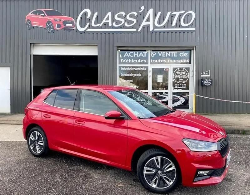 Rouge Occasion 2022 Skoda Fabia Style Citadine | 13 990 € (Bon prix) - Image 1/4