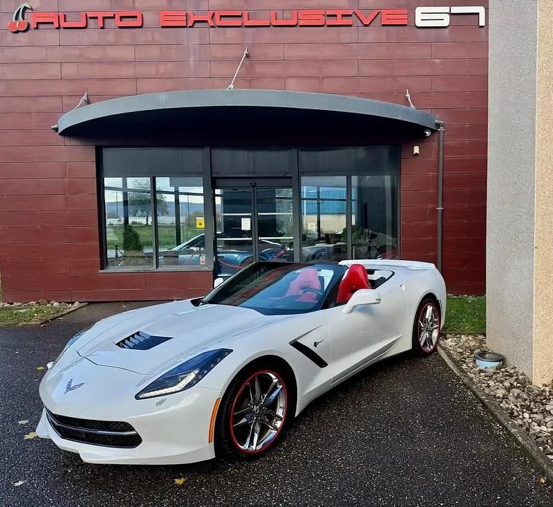 Occasion Chevrolet Corvette Stingray 466 ch (342 kW) 2014 Blanc Cabriolet