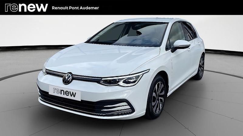Blanc Utilisé 2022 VW Golf VIII Active Berline | 19 990 € (Bon prix) - Image 1/4