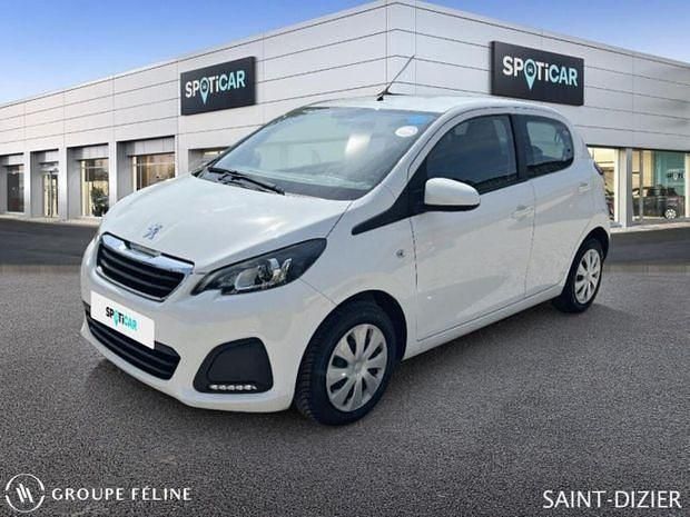 Blanc Utilisé 2021 Peugeot 108 Active Citadine | 11 690 € (Prix juste) - Image 1/4