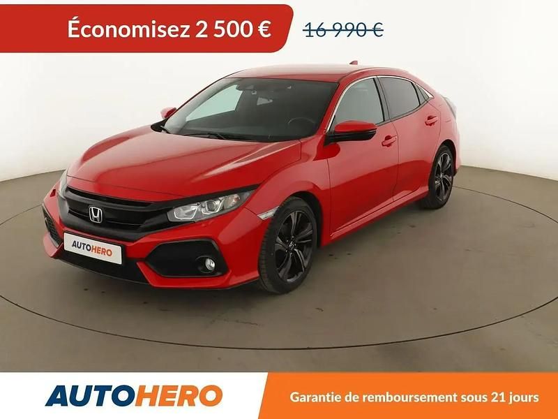 Rouge Occasion 2018 Honda Civic Executive Berline | 14 490 € (Prix juste) - Image 1/2