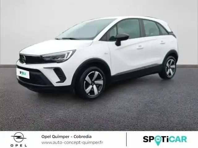 Blanc jade Occasion 2022 Opel Crossland X Edition SUV | 13 490 € (Prix juste) - Image 1/4