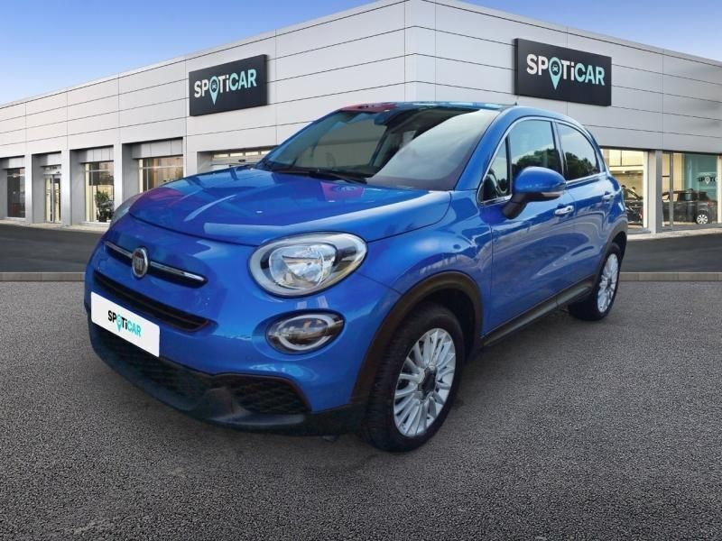 Bleu italia métallisé Utilisé 2021 Fiat 500X Lounge SUV | 16 890 € (Bon prix) - Image 1/4