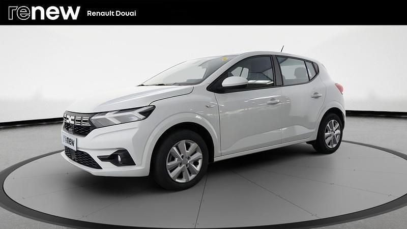 Blanc Utilisé 2021 Dacia Sandero Comfort Citadine | 15 449 € (Prix juste) - Image 1/4