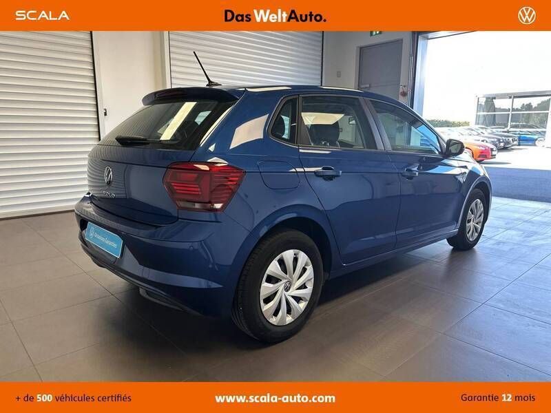 Occasion VW Polo Trendline 80 ch (58 kW) 2020 Bleue Berline