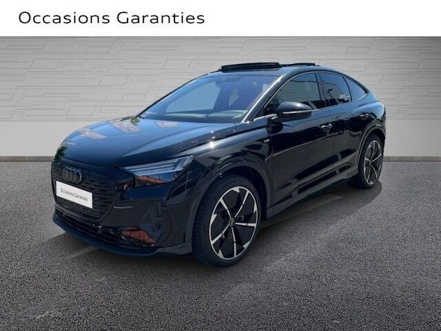Bleu geyser métallisé Utilisé 2025 Audi Q4 Sportback e-tron S-Line SUV | 60 500 € - Image 1/4