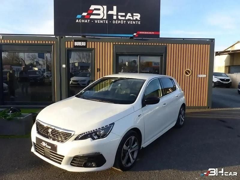 Blanc Occasion 2021 Peugeot 308 GT Berline | 16 990 € (Prix juste) - Image 1/4
