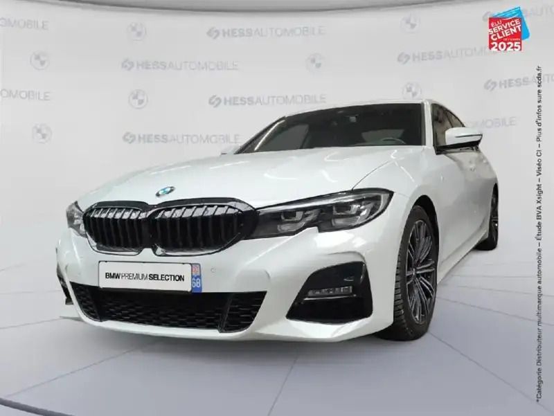 Blanc Utilisé 2022 BMW 318 M Sport Berline | 30 999 € (Prix juste) - Image 1/4