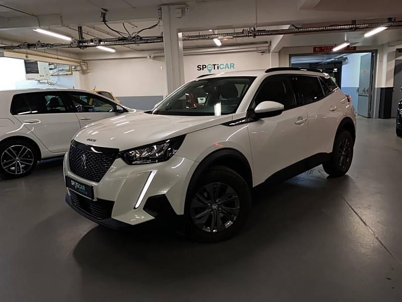 Blanc Utilisé 2021 Peugeot 2008 S SUV | 14 990 € (Prix juste) - Image 1/4