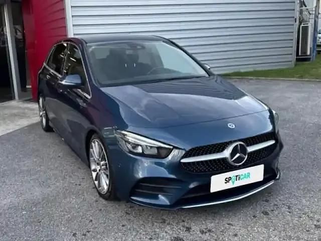 Occasion Mercedes B200 AMG line 2019 Bleu denim métallisé Monospace