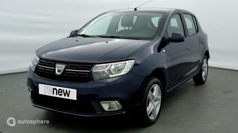 Bleu Utilisé 2020 Dacia Sandero Comfort Citadine | 11 280 € (Prix juste) - Image 1/4