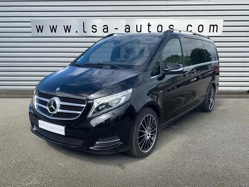 Noir Utilisé 2015 Mercedes V250 Monospace | 44 980 € (Super prix) - Image 1/4