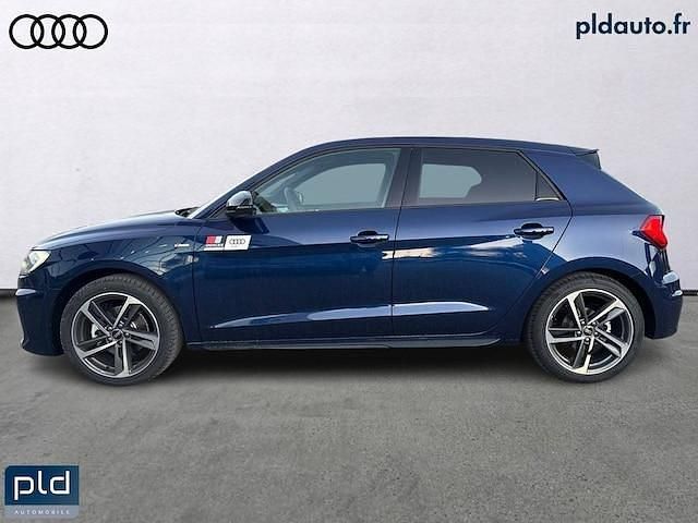 Occasion Audi A1 Sportback S-line plus 116 ch (85 kW) 2025 Bleu navarre métallisé noir mythe métallisé Citadine
