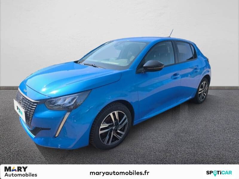 Bleu Utilisé 2023 Peugeot 208 Allure Citadine | 16 750 € (Prix juste) - Image 1/4