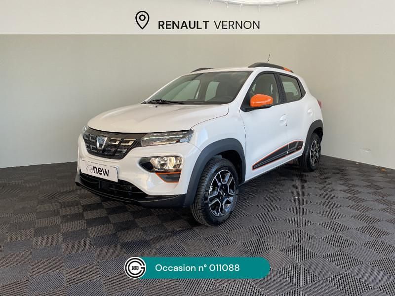 Blanc Utilisé 2021 Dacia Spring Comfort Plus Citadine | 10 990 € (Prix assez cher) - Image 1/4