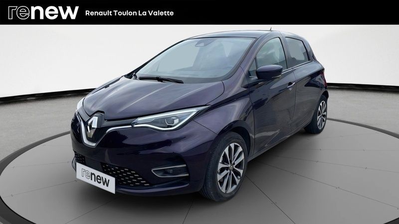 Violet Utilisé 2021 Renault Zoe Intens Citadine | 14 990 € (Prix juste) - Image 1/4