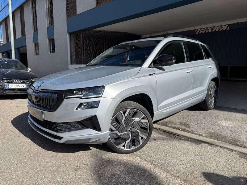 Occasion Skoda Karoq SportLine 151 ch (111 kW) 2022 Gris SUV