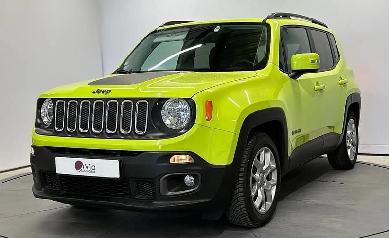 Vert Utilisé 2017 Jeep Renegade SUV | 14 990 € (Bon prix) - Image 1/4