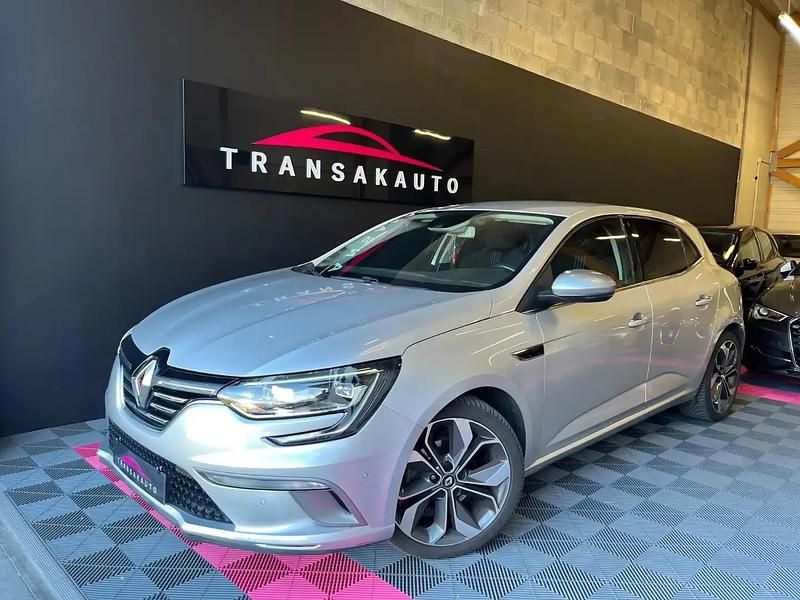 Gris Utilisé 2018 Renault Mégane IV Intens | 13 490 € (Bon prix) - Image 1/4