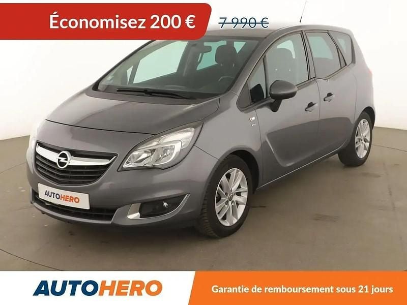 Gris Utilisé 2017 Opel Meriva drive Monospace | 7 790 € (Prix juste) - Image 1/2